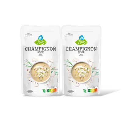 pdp-image-AH Biologisch Champignon soep met room 2-pack