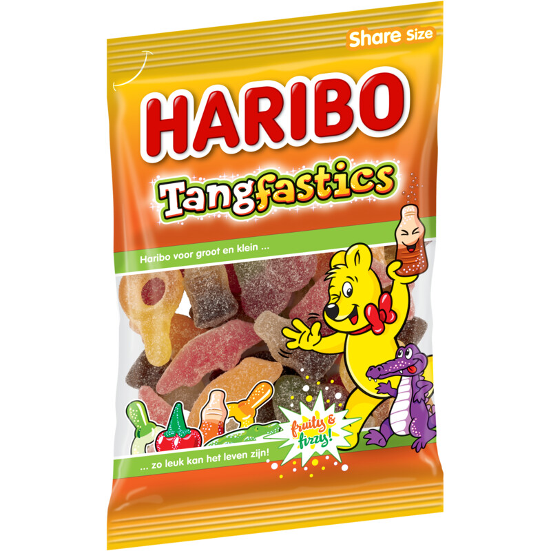 Een afbeelding van Haribo Tangfastics zuur