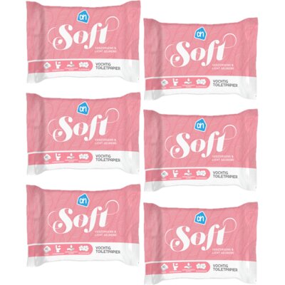pdp-image-AH Vochtig toiletpapier soft 6-pack