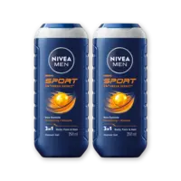 NIVEA Men sport fresh effect shower gel 2-pack