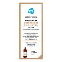 AH Hoestdrank broomhexine 4mg/5ml