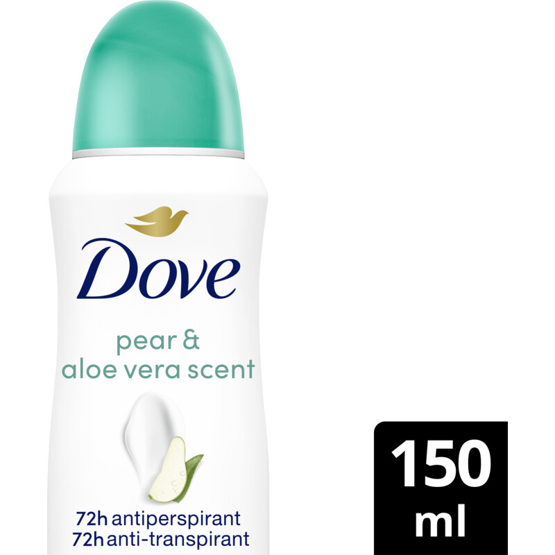 Een afbeelding van Dove Pear & aloe vera deodorant spray