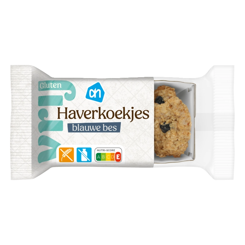 AH Glutenvrij Haverkoekjes bosbes