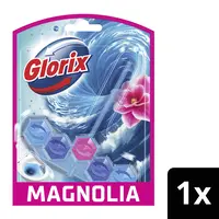 Glorix Pink magnolia blauw water wc-blok