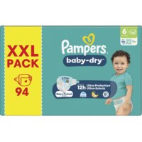 Pampers Baby-dry luiers maat 6 XXL pack