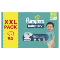 Pampers Baby-dry luiers maat 6 XXL pack
