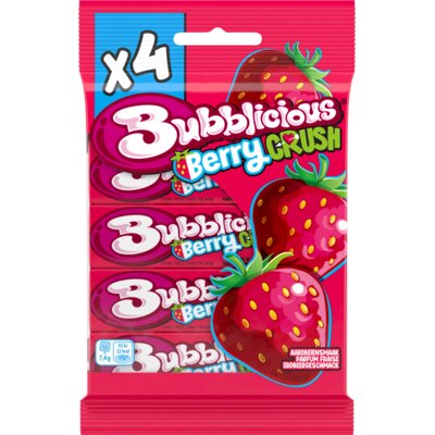 pdp-image-Bubblicious Strawberry splash kauwgom 4-pack