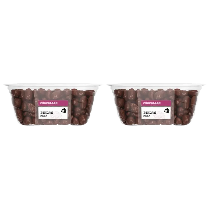 Chocolade pinda's melk 2-pack