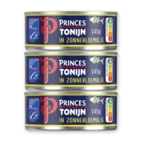 Princes Tonijnstukken in zonnebloemolie 3-pack