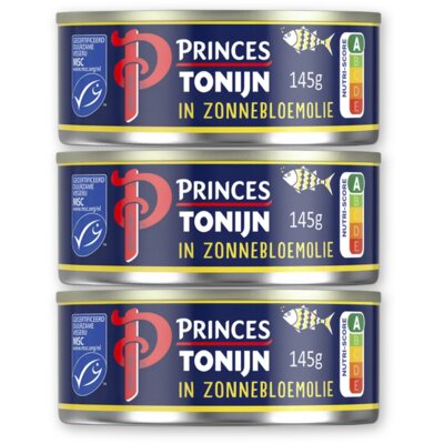 pdp-image-Princes Tonijnstukken in zonnebloemolie 3-pack
