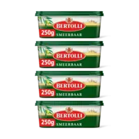 Bertolli Smeerbaar met olijfolie 4-pack