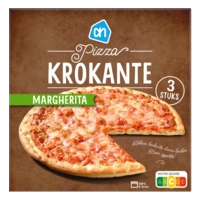 AH Pizza krokante margherita 3 stuks
