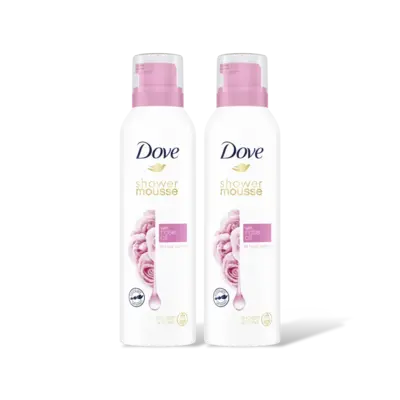 pdp-image-Dove Rose oil shower mousse 2-pack