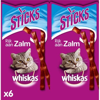 pdp-image-Whiskas Sticks zalm 6 pak