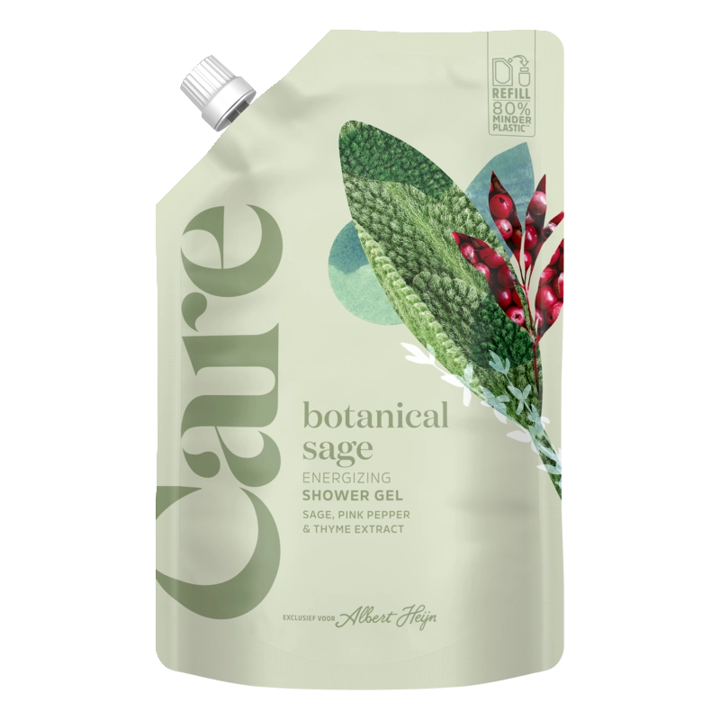 Care Botanical sage shower gel refill