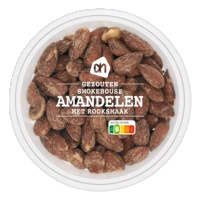 AH Amandelen met rooksmaak gezouten