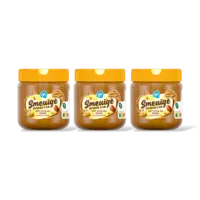 AH Smeuige pindakaas met stukje pinda 3 pck