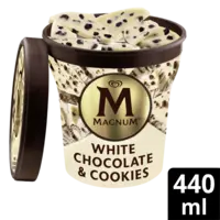 Magnum White chocolate & cookies