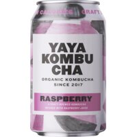 Een afbeelding van YAYA Kombucha raspberry