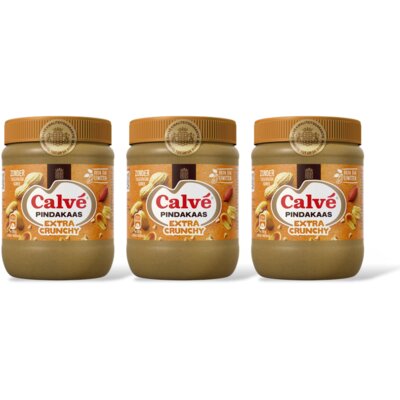 pdp-image-Calvé Extra crunchy pindakaas 3-pack