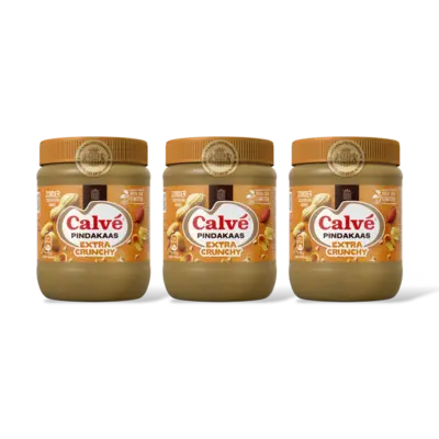pdp-image-Calvé Extra crunchy pindakaas 3-pack