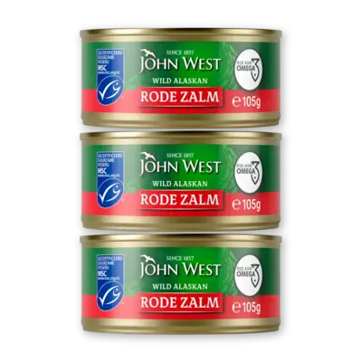 pdp-image-John West Wilde rode zalm 3-pack