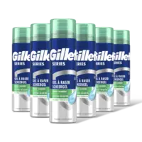 Gillette Series gevoelige huid scheergel 6-pack
