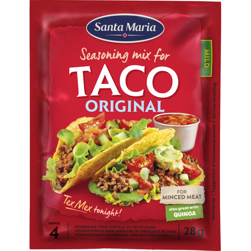Een afbeelding van Santa Maria Kruidenmix taco