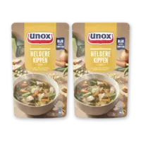 Unox Heldere kippensoep 2-pack