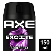 Axe Excite deodorant bodyspray