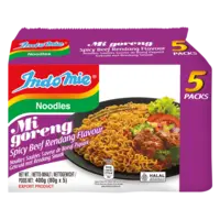 Indo mie Noodles mi goreng spicy beef 5-pack