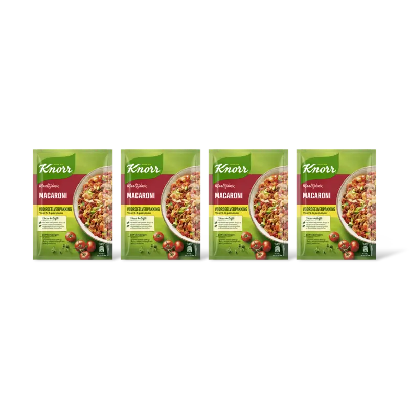 Knorr Maaltijdmix macaroni 4pack