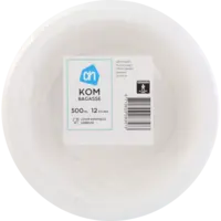 AH Kom rond wit bagasse 500ml