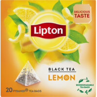 Een afbeelding van Lipton Lemon black tea