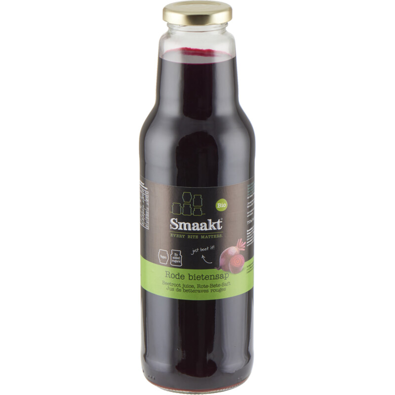 Een afbeelding van Smaakt Rode bietensap