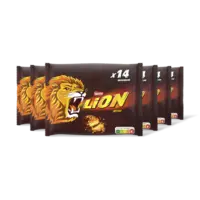 Lion Mini melkchocolade uitdeelzak 6-pack
