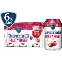 Bavaria 0.0% Fruity rosé 6-pack