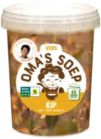 Oma's Kippensoep met verse groenten