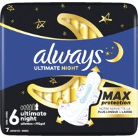Een afbeelding van Always Ultra ultimate night wings