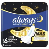 Always Ultra ultimate night wings