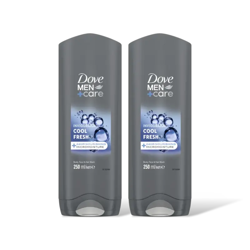 Dove Men+care cool fresh douchegel 2-pack