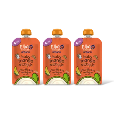 pdp-image-Ella's kitchen Baby mango ontbijtje 6m+ bio 3-pack