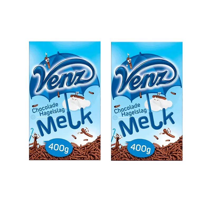 Hagelslag melk 2-pack
