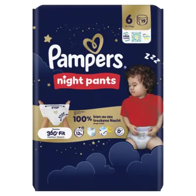 pdp-image-Pampers Night pants luierbroekje maat 6