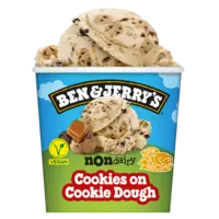 Ben & Jerry's Cookies on cookie dough non-dairy