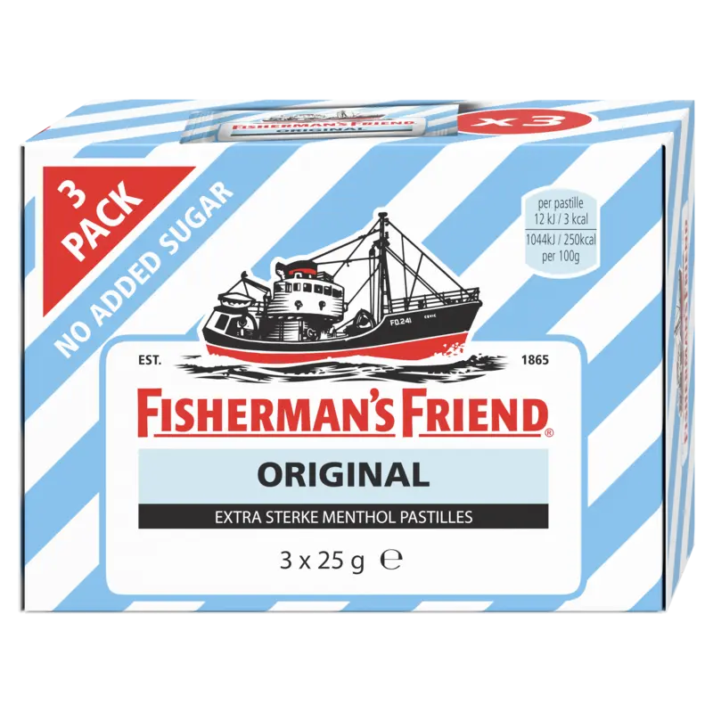Fisherman's Friend Original suikervrij
