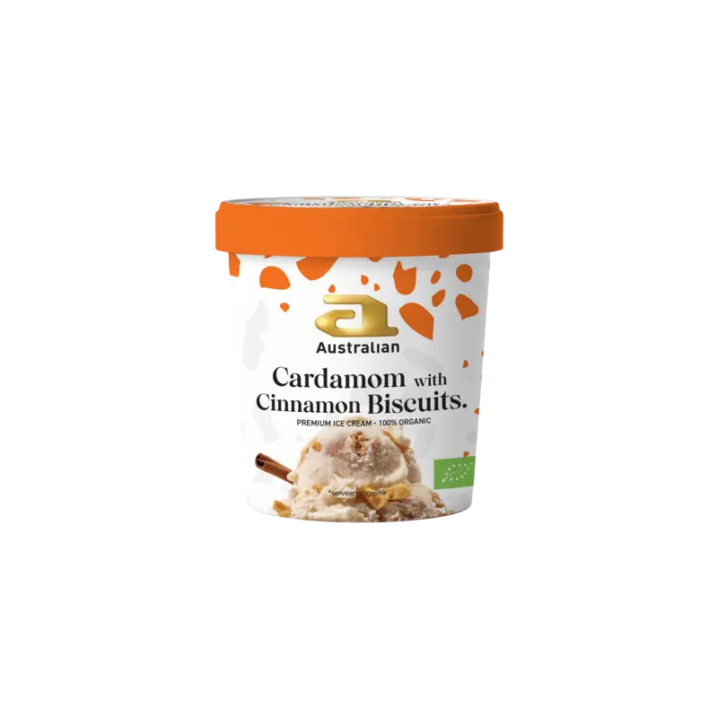 Australian Cardamom wit cinnamon biscuits