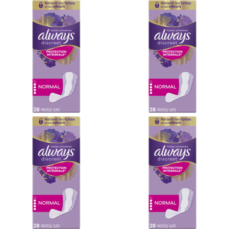Always Discreet inlegkr. urineverlies 4-pack