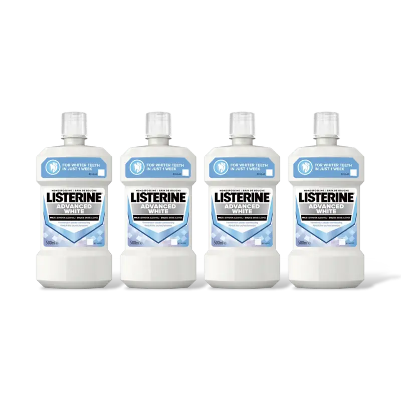 Listerine Advanced white 4-pack