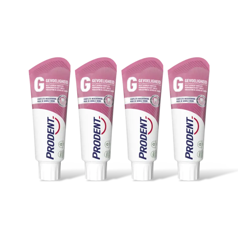 Prodent Tandpasta gevoeligheid & tandvlees 4pack